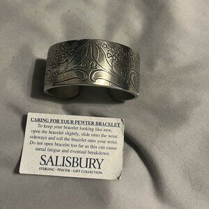 Salisbury Pewter Bangle Bracelet - new in box